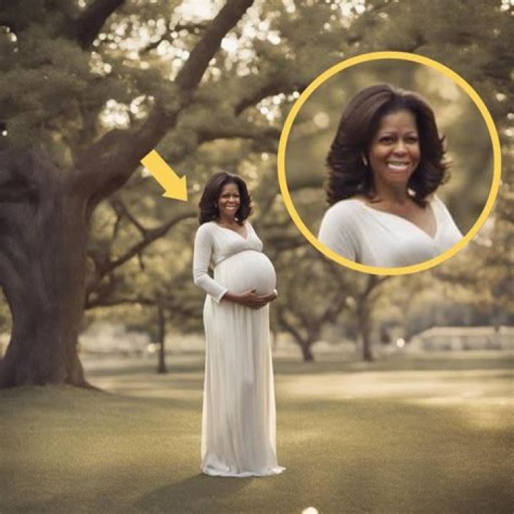 Extraordinary Photos Of Michael Obama During Her Pregnancy