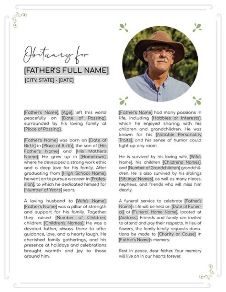 Norman Parsons Obituary | Life Remembered