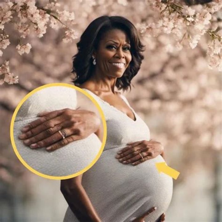 Radiant Maternity: A Glimpse Of Michelle Obama's Pregnancy Journey