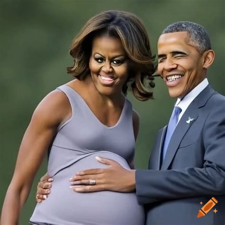 Uncover The Radiance: Michelle Obama's Pregnancy Journey In Pictures